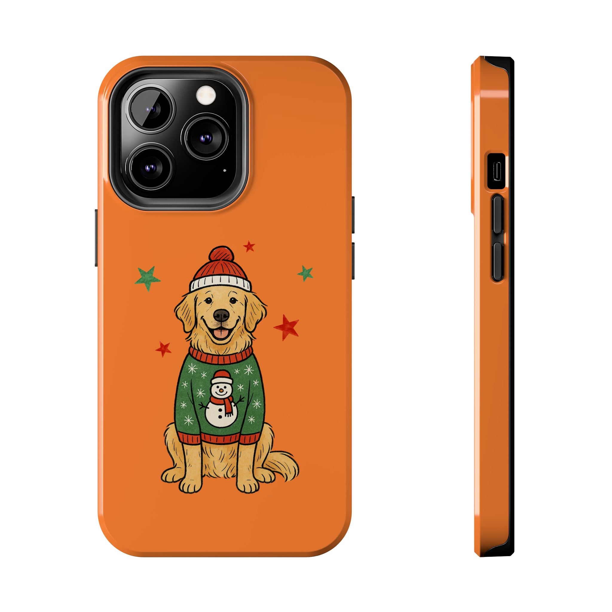 Tough Phone Case — Festive Airedale Terrier with Wreath (Holiday Dog Phone Cover)