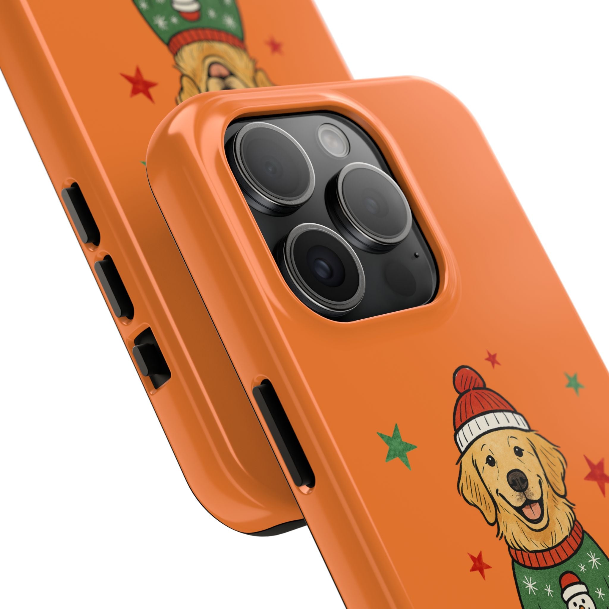 Tough Phone Case — Festive Airedale Terrier with Wreath (Holiday Dog Phone Cover)