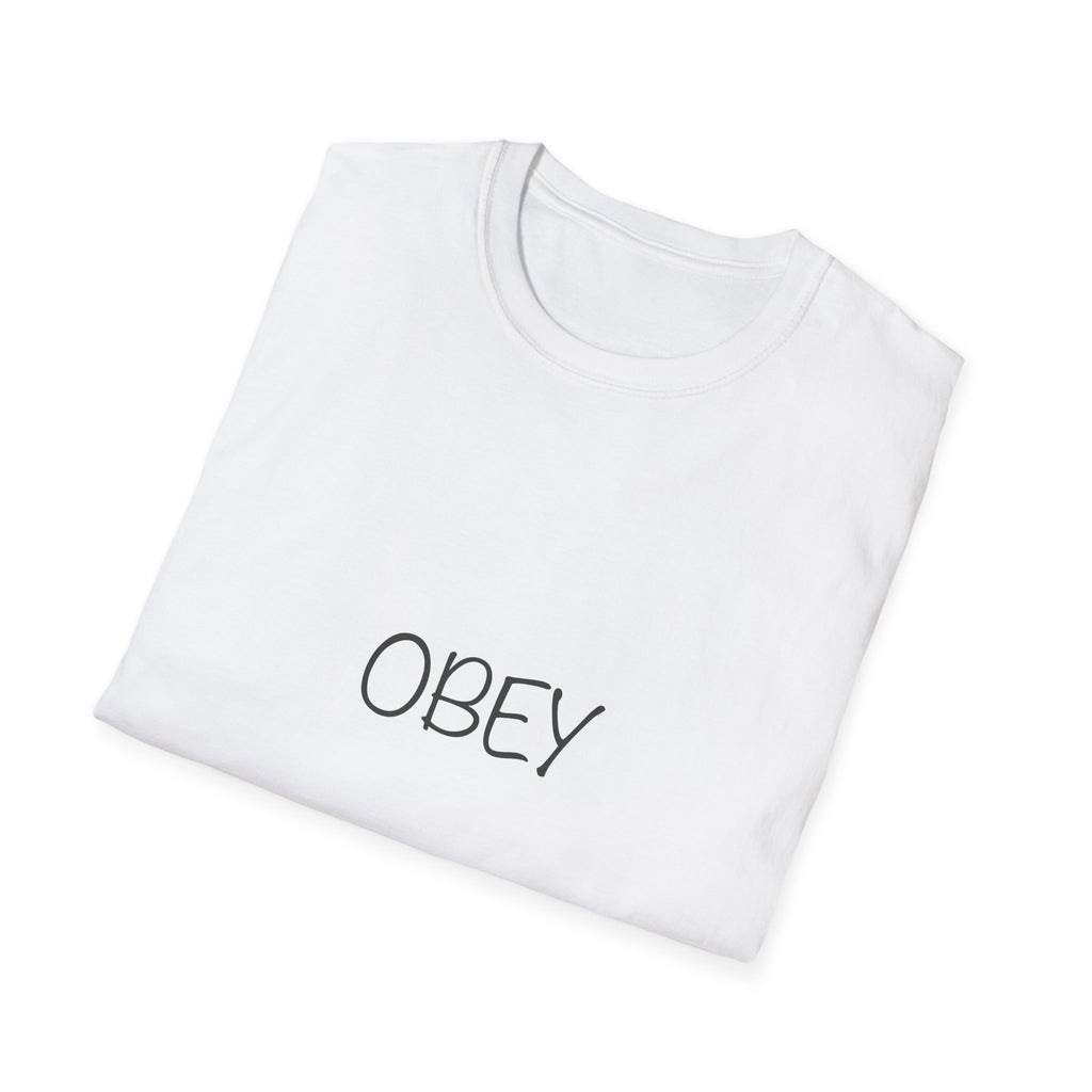 T-Shirt — Minimal 'OBEY' Graphic Tee