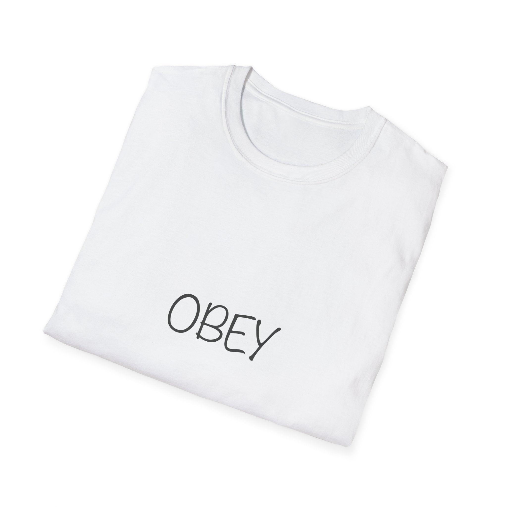 T-Shirt — Minimal 'OBEY' Graphic Tee