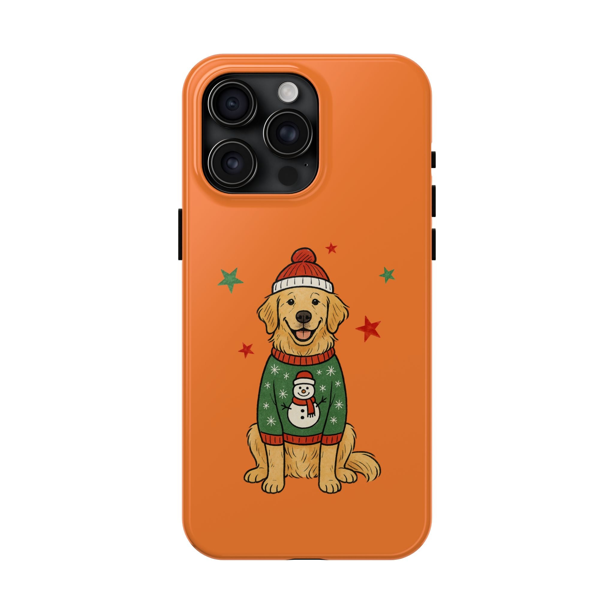 Tough Phone Case — Festive Airedale Terrier with Wreath (Holiday Dog Phone Cover)