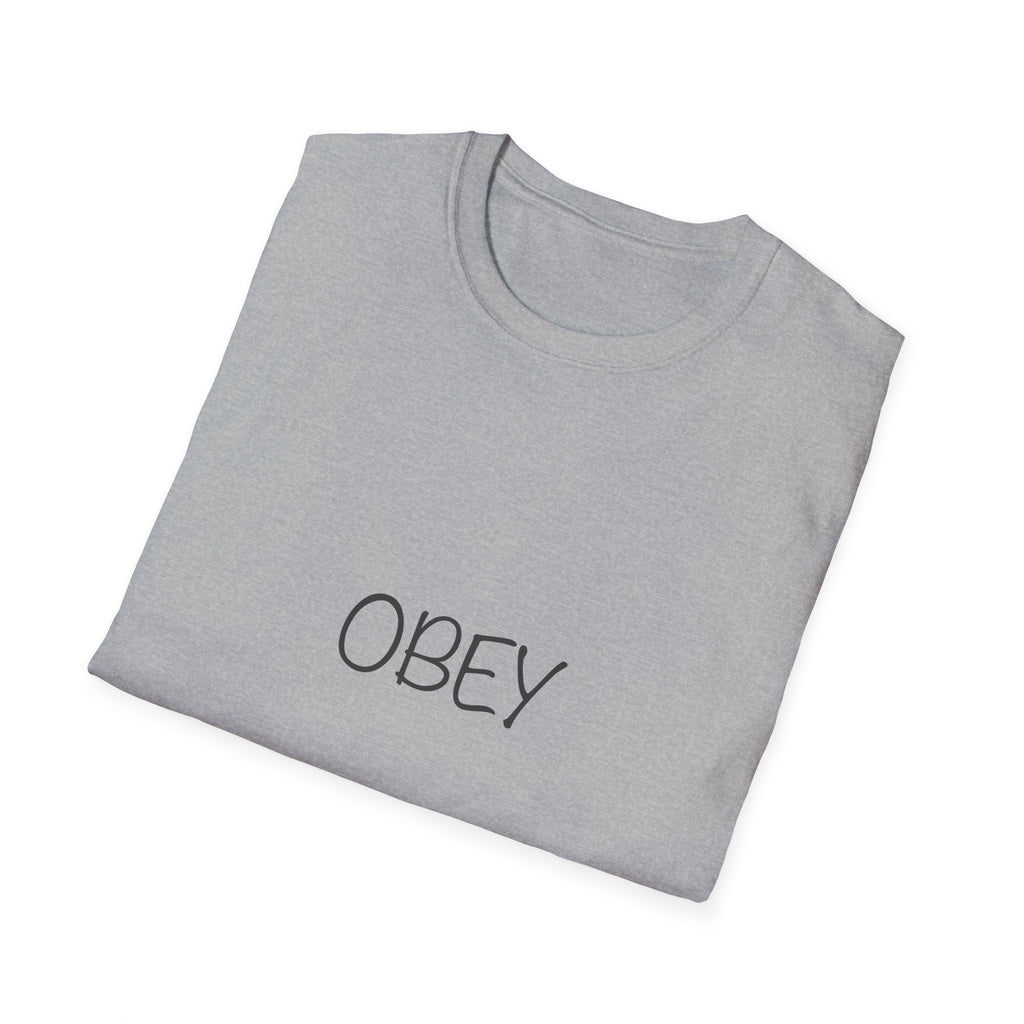 T-Shirt — Minimal 'OBEY' Graphic Tee
