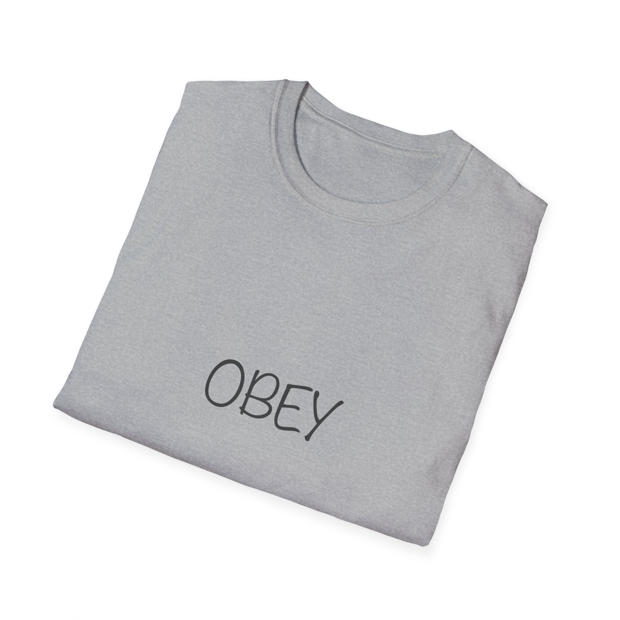 T-Shirt — Minimal 'OBEY' Graphic Tee