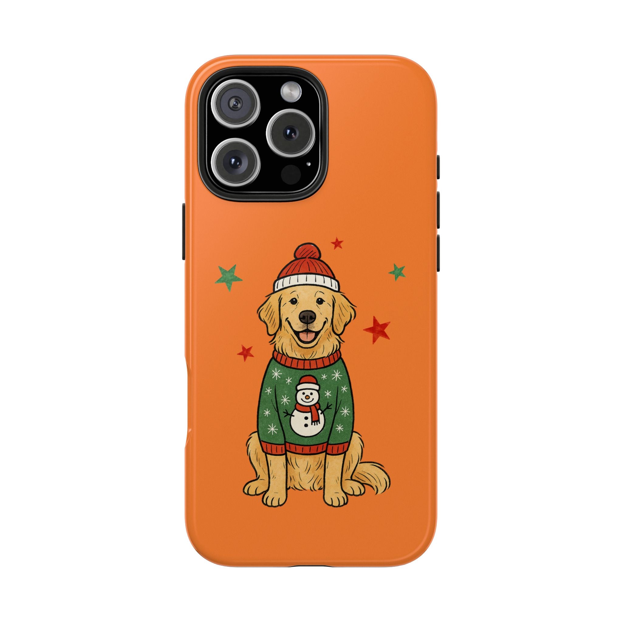 Tough Phone Case — Festive Airedale Terrier with Wreath (Holiday Dog Phone Cover)