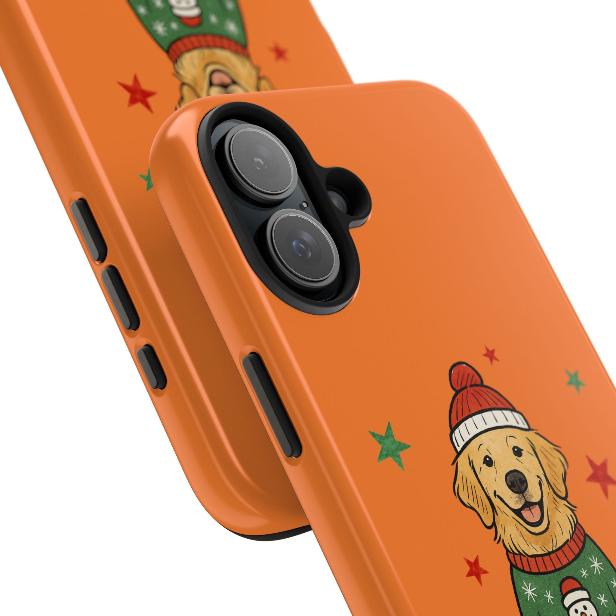 Tough Phone Case — Festive Airedale Terrier with Wreath (Holiday Dog Phone Cover)
