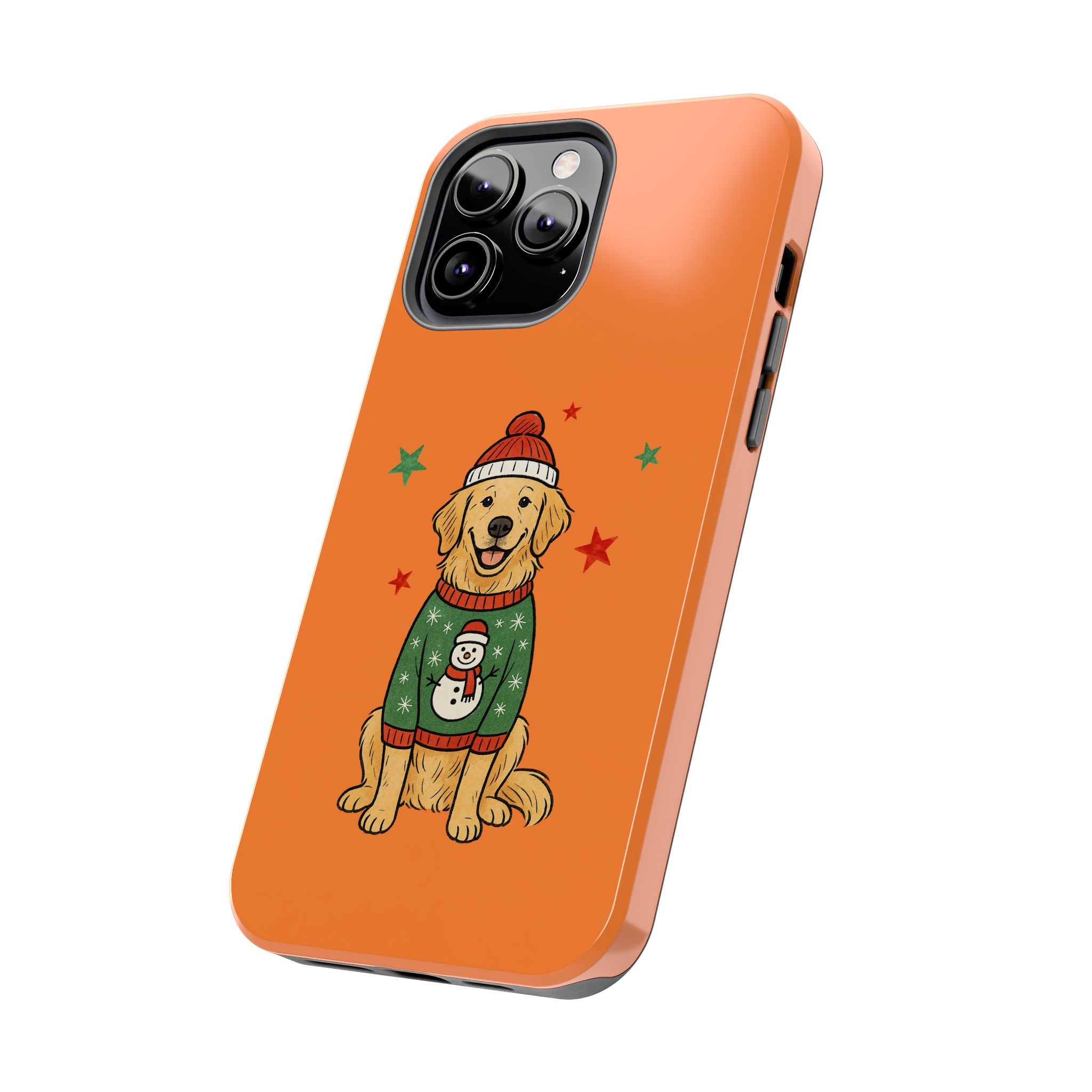 Tough Phone Case — Festive Airedale Terrier with Wreath (Holiday Dog Phone Cover)