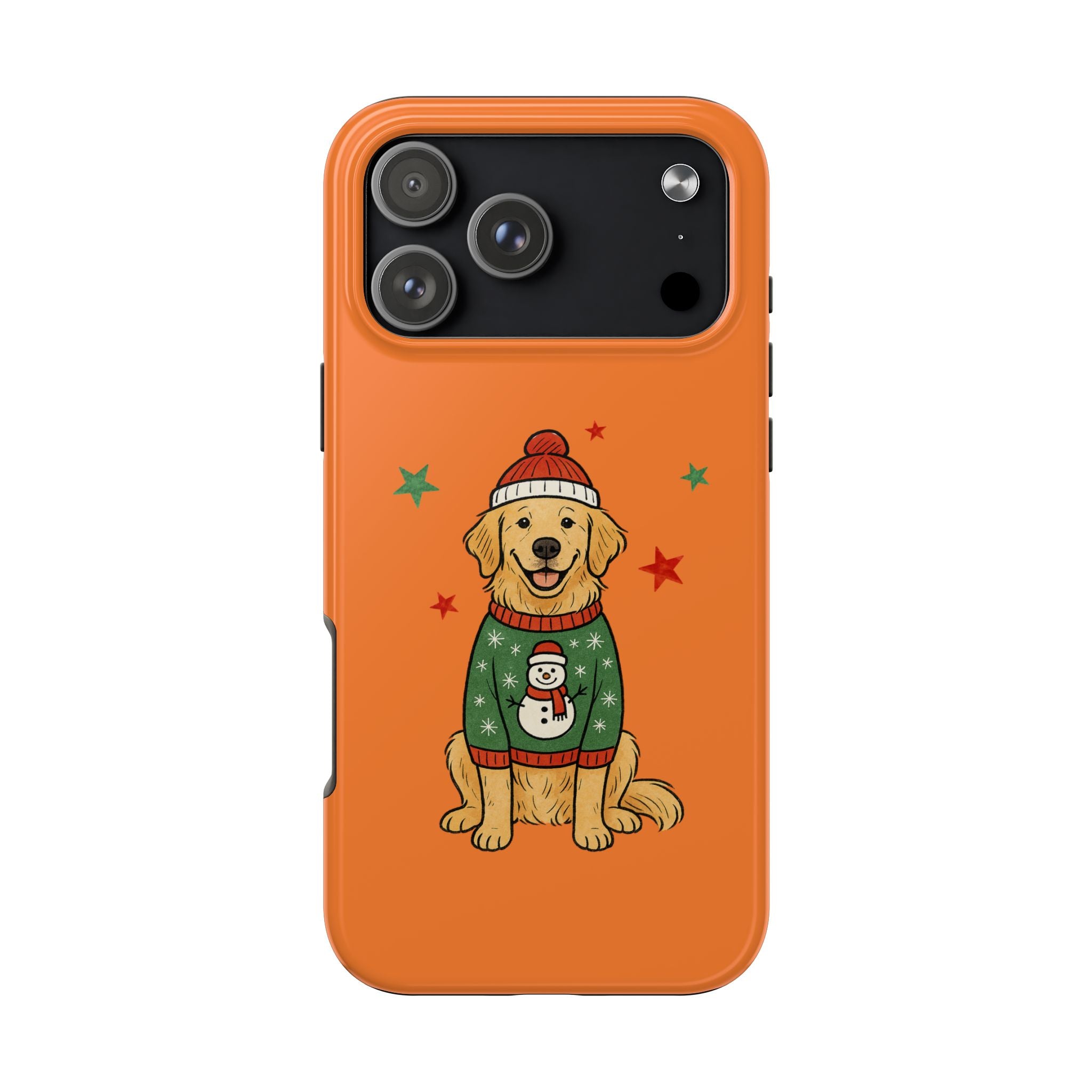 Tough Phone Case — Festive Airedale Terrier with Wreath (Holiday Dog Phone Cover)
