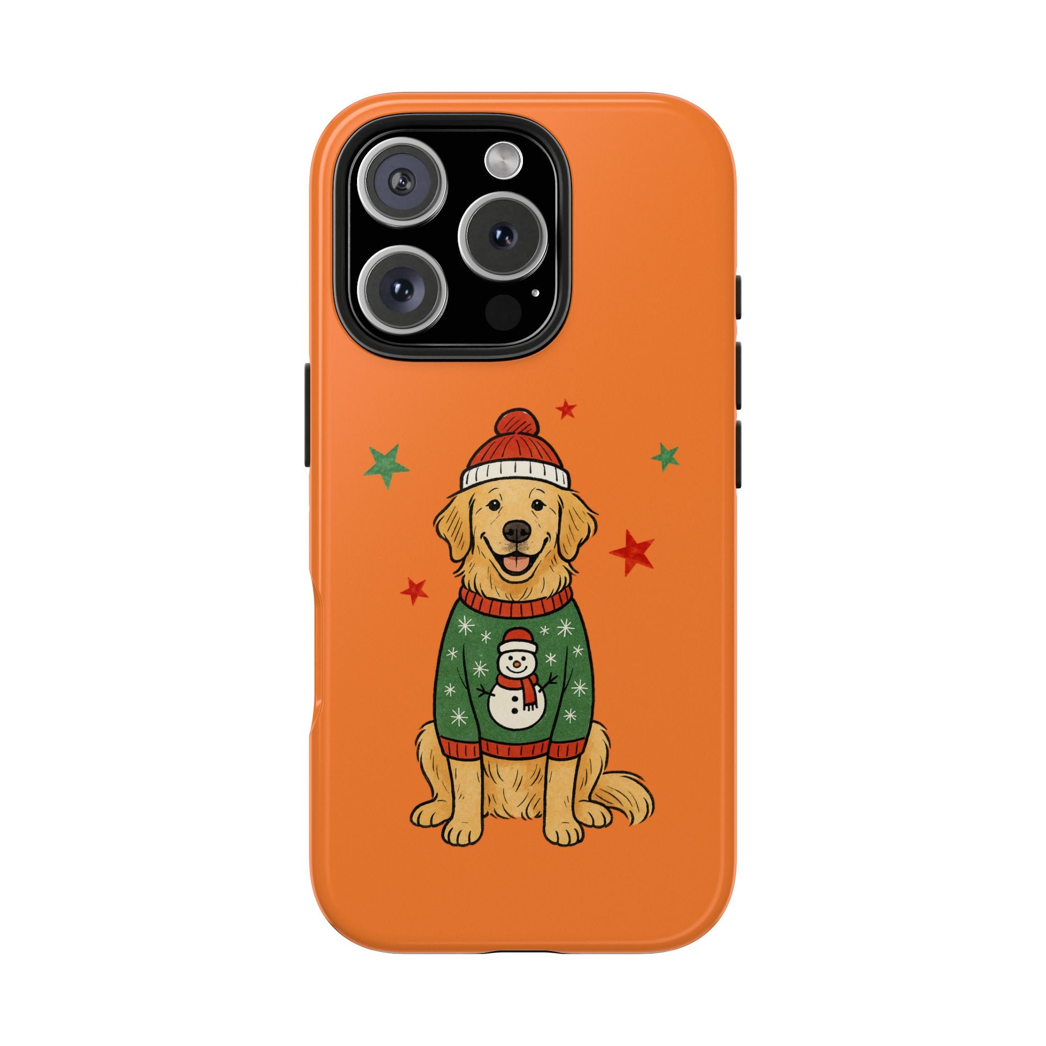Tough Phone Case — Festive Airedale Terrier with Wreath (Holiday Dog Phone Cover)