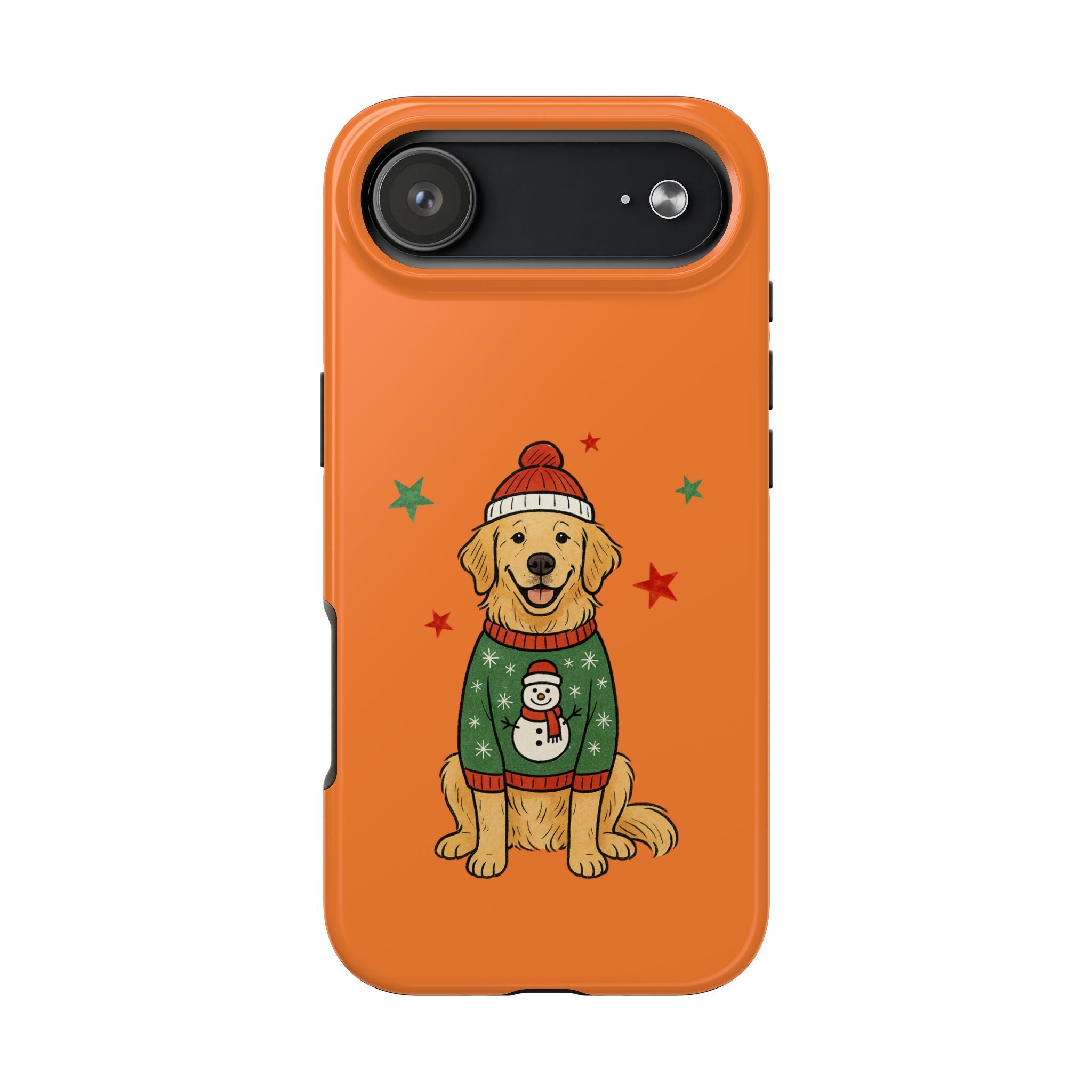 Tough Phone Case — Festive Airedale Terrier with Wreath (Holiday Dog Phone Cover)
