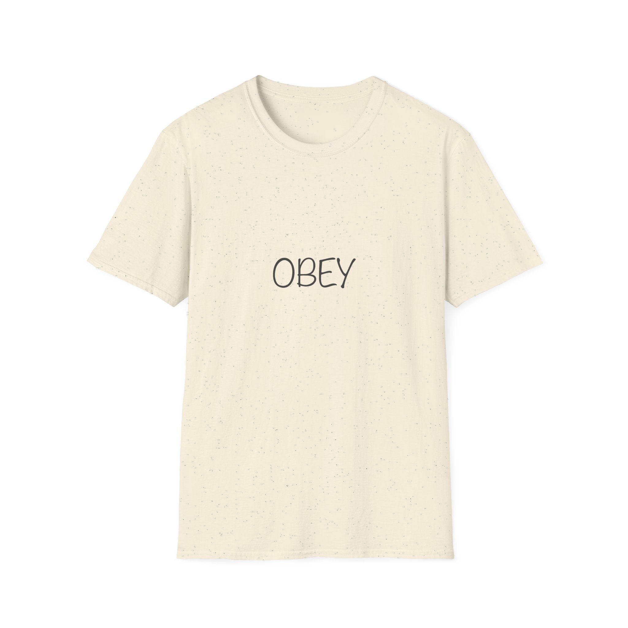 T-Shirt — Minimal 'OBEY' Graphic Tee
