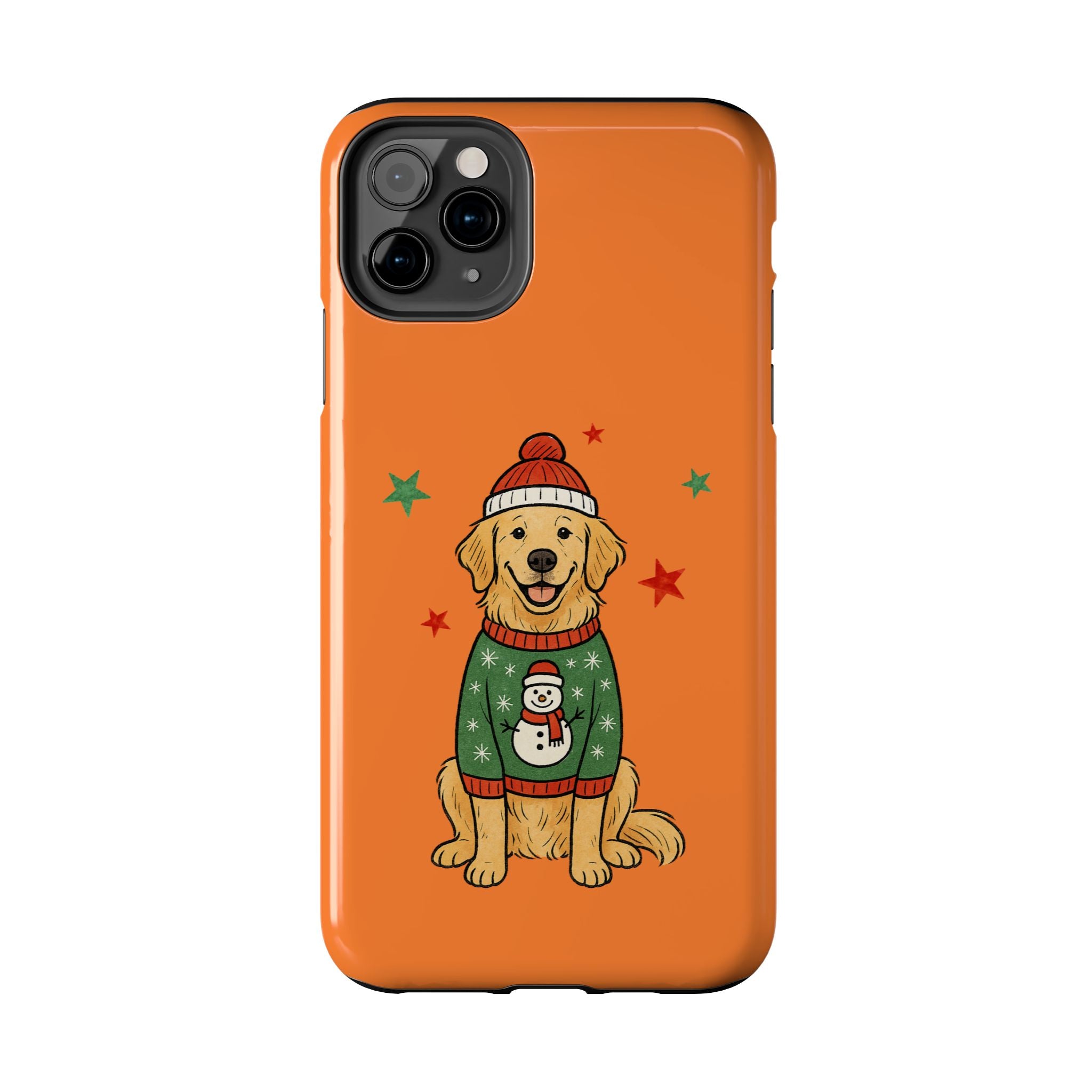 Tough Phone Case — Festive Airedale Terrier with Wreath (Holiday Dog Phone Cover)