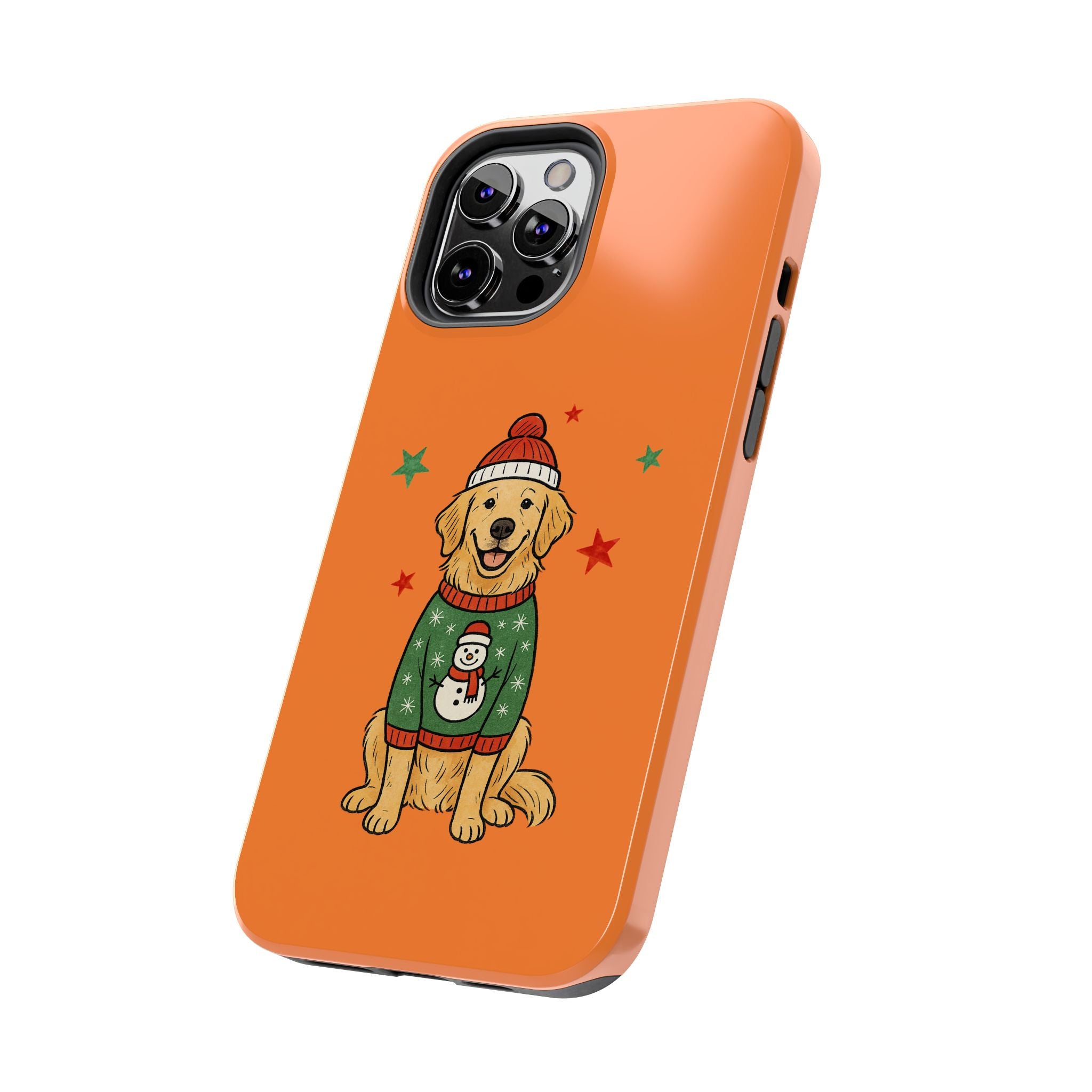 Tough Phone Case — Festive Airedale Terrier with Wreath (Holiday Dog Phone Cover)