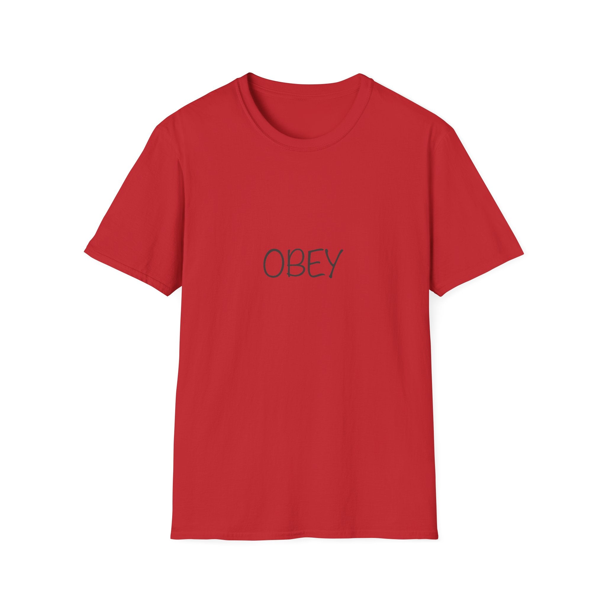 T-Shirt — Minimal 'OBEY' Graphic Tee